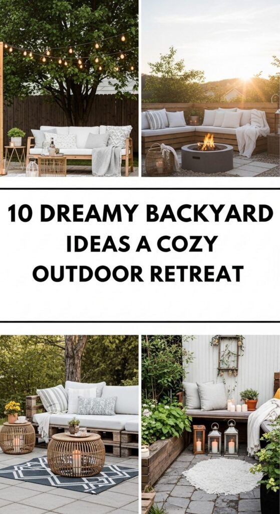 Dreamy Backyard Ideas for a Cozy Outdoor Retreat