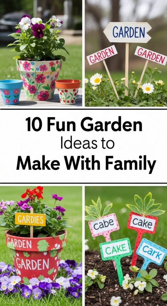 Fun Garden Craft Ideas to Make With Family