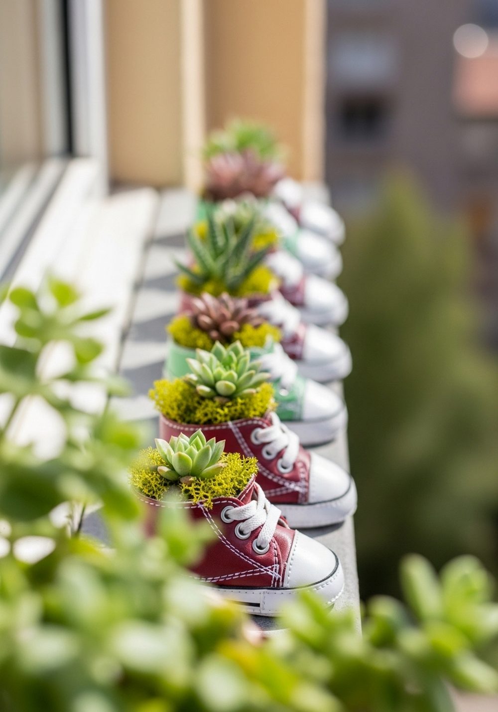 Baby Shoe Micro-Planter Collection