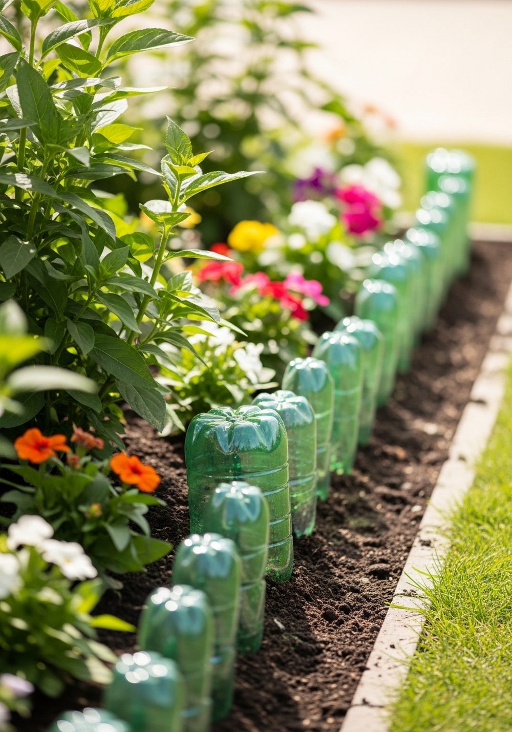 Bottle Border Edging