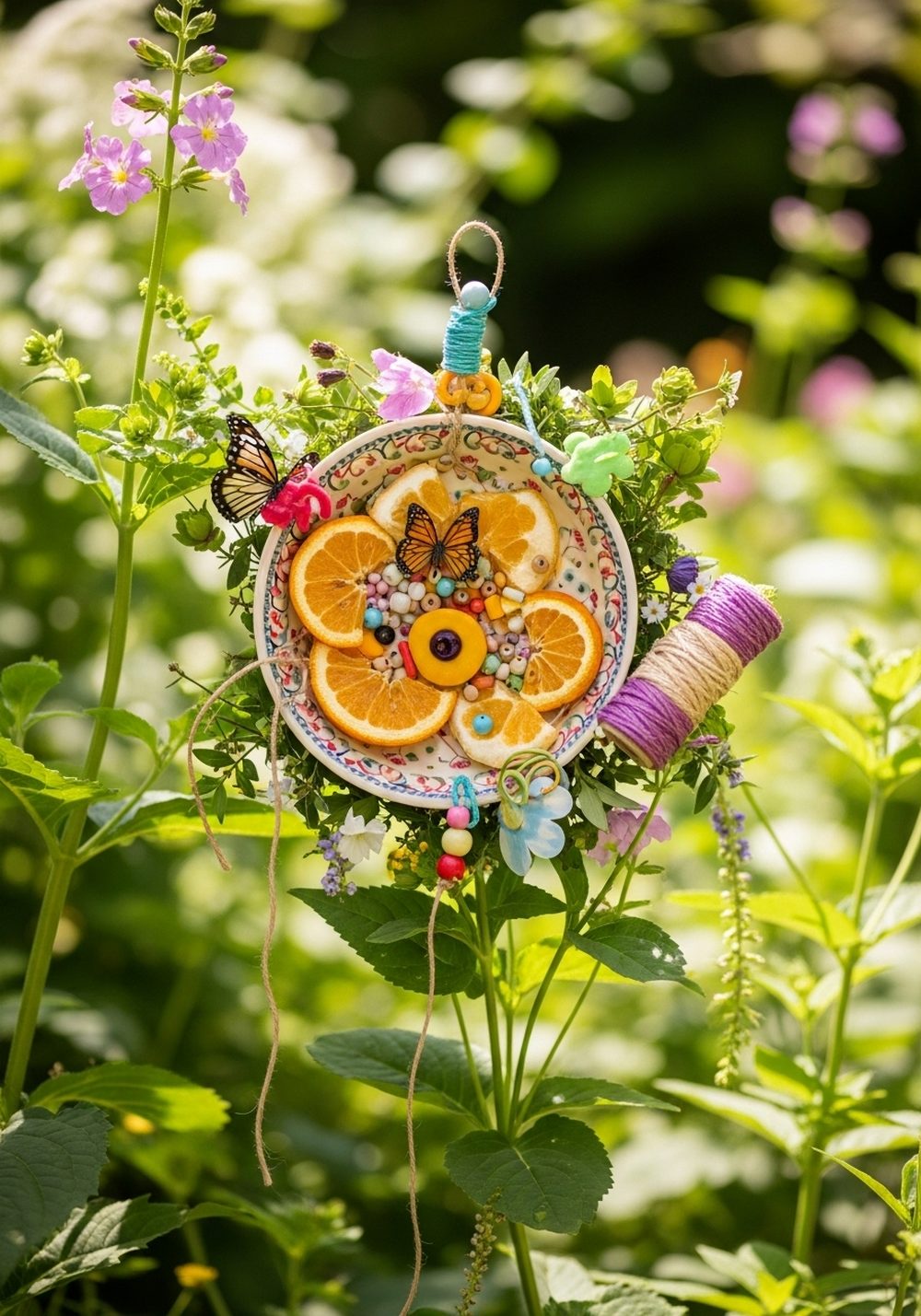 Butterfly Feeder Station