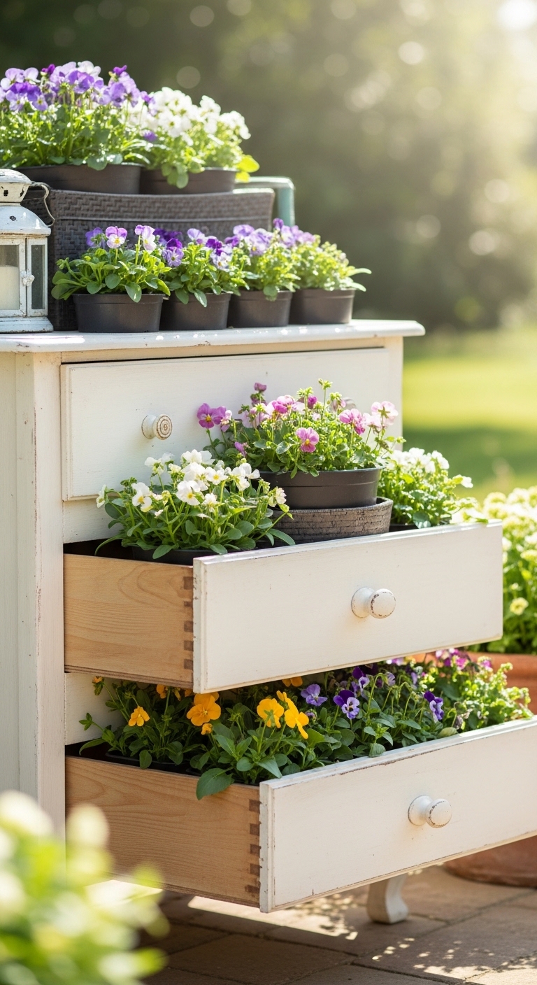 Drawer Box Bloom Planters