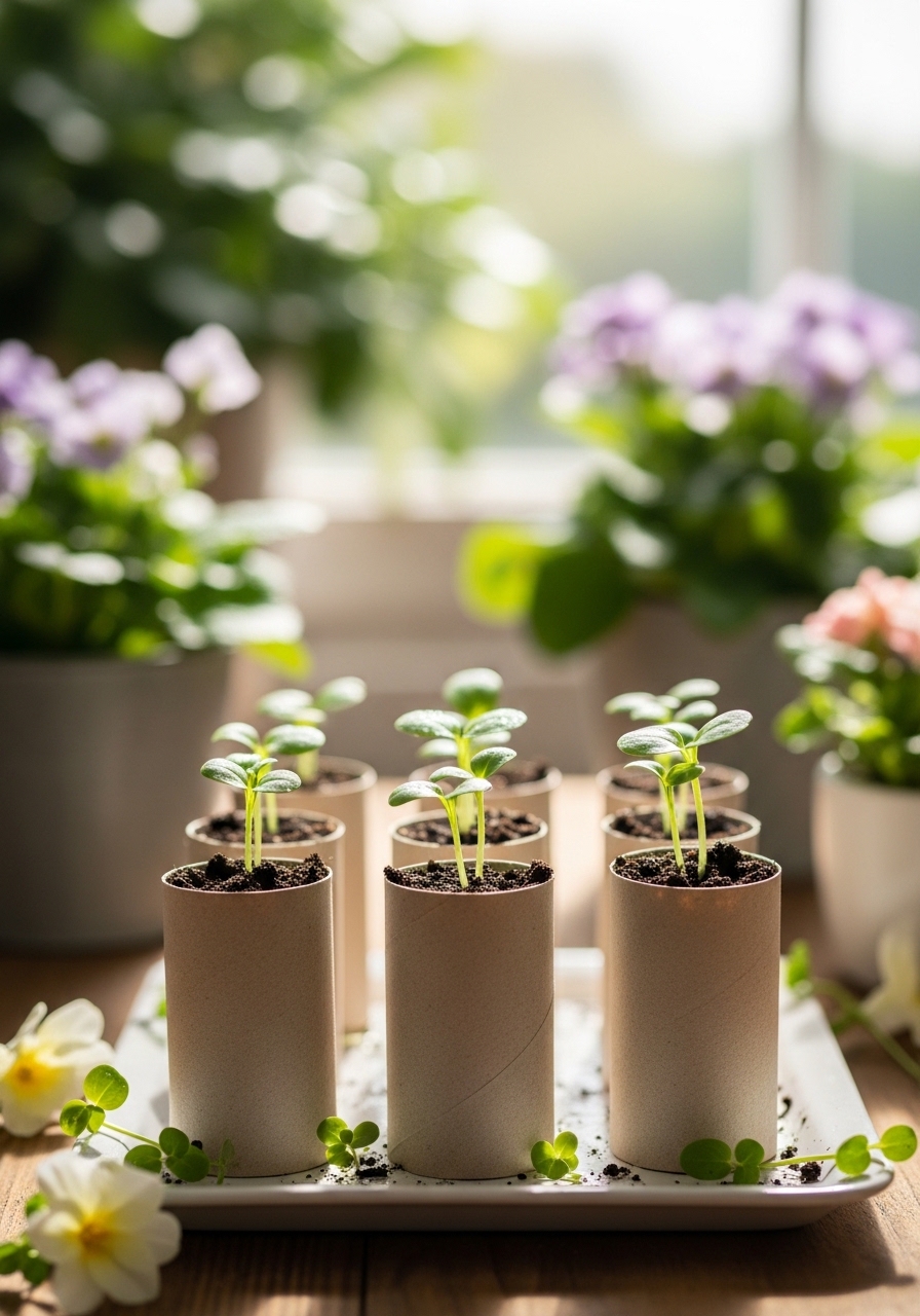 Grow Early Spring Seeds In Tiny Sprout Tubes