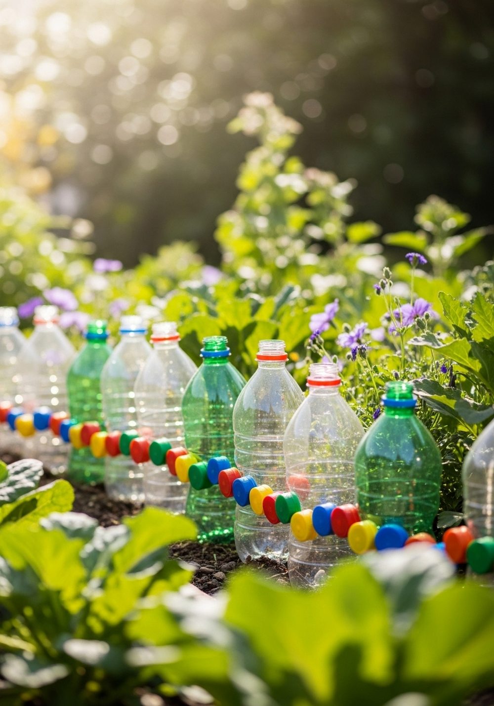 Hanging Cap Color Strip Border