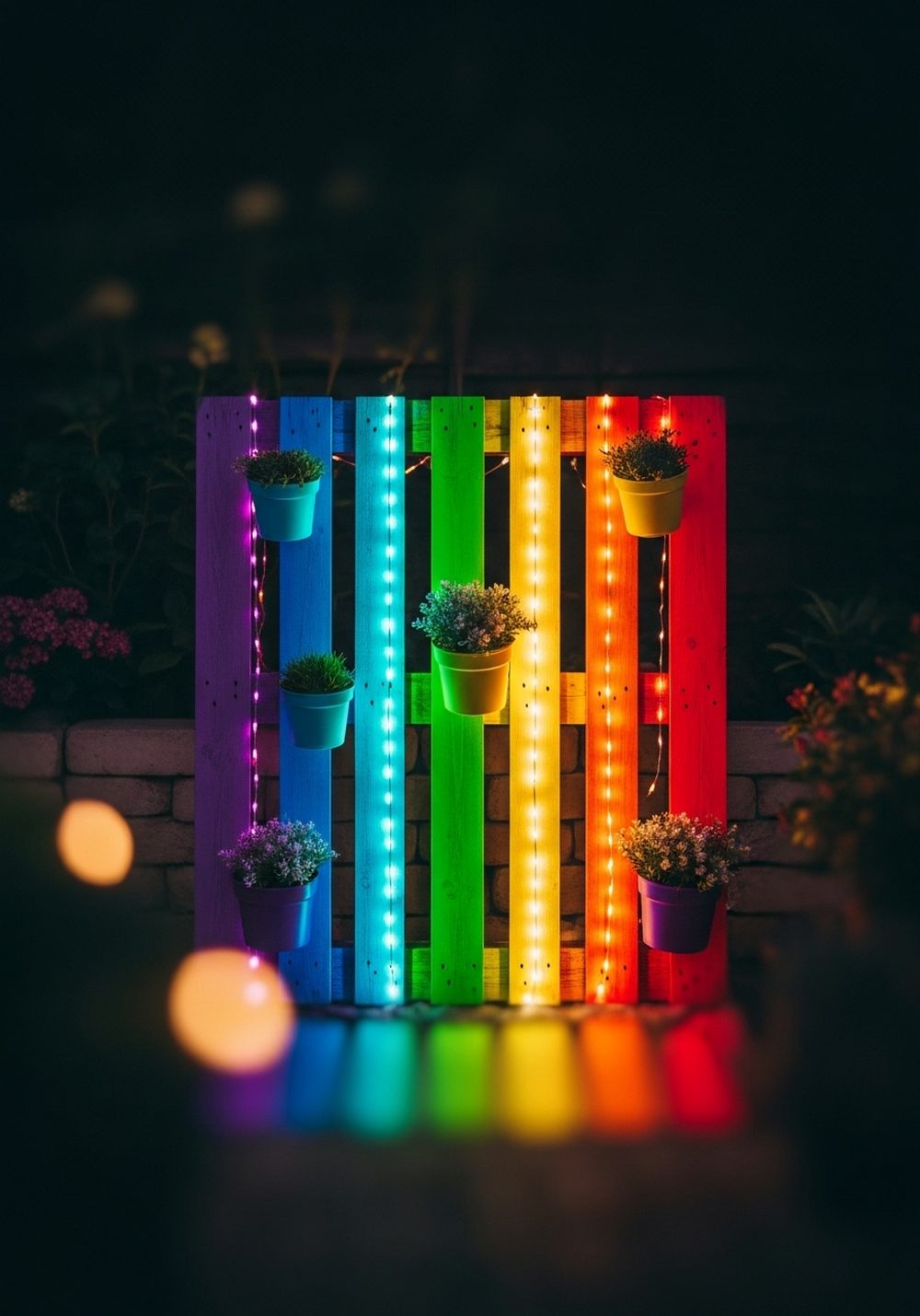 Neon Rainbow Pallet For Night Glow