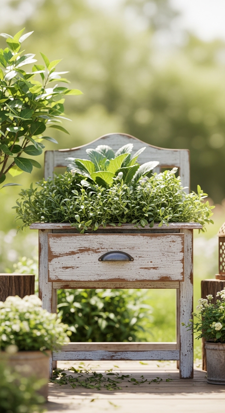 Old Drawer Garden Planter