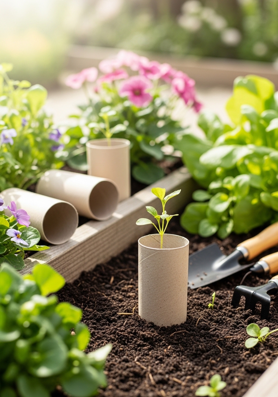 Plant Biodegradable Tubes Straight Into The Soil
