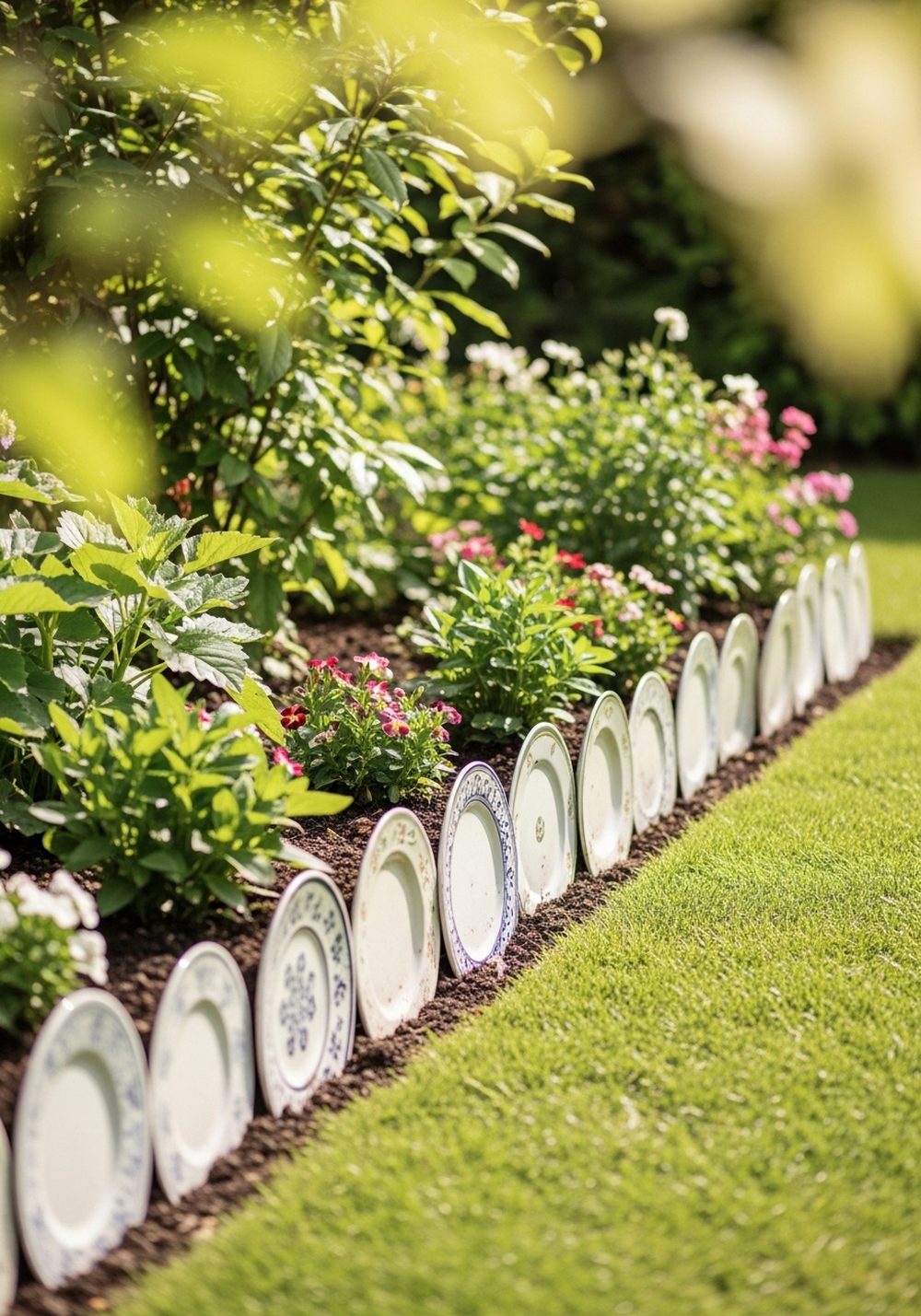 Plate Edge Garden Border