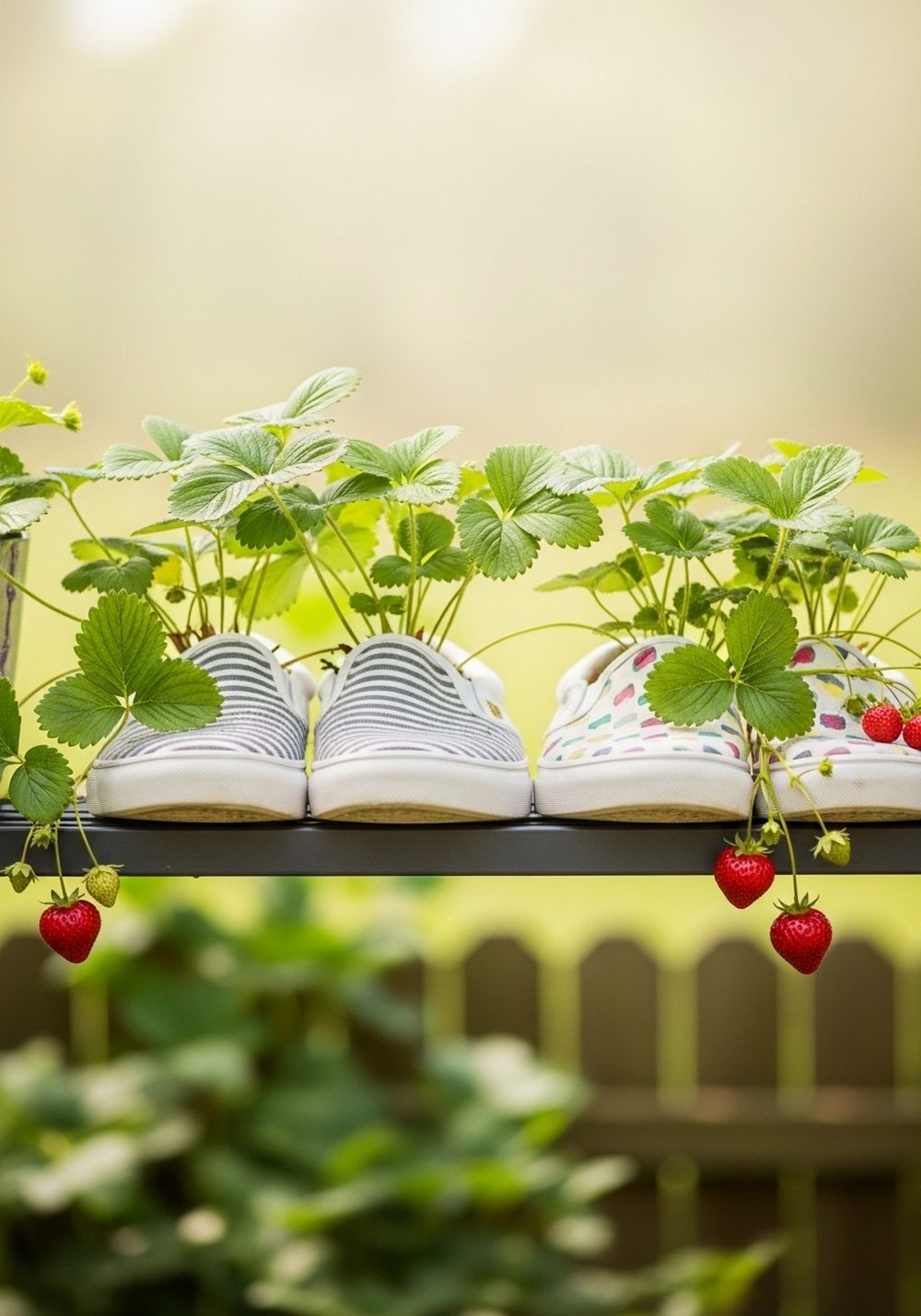 Slip-On Shoe Strawberry Planters
