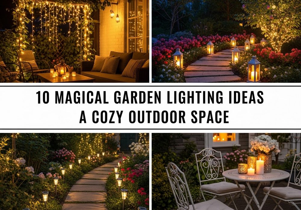 10 Magical Garden Lighting Ideas for a Cozy Outdoor Space - Small ...