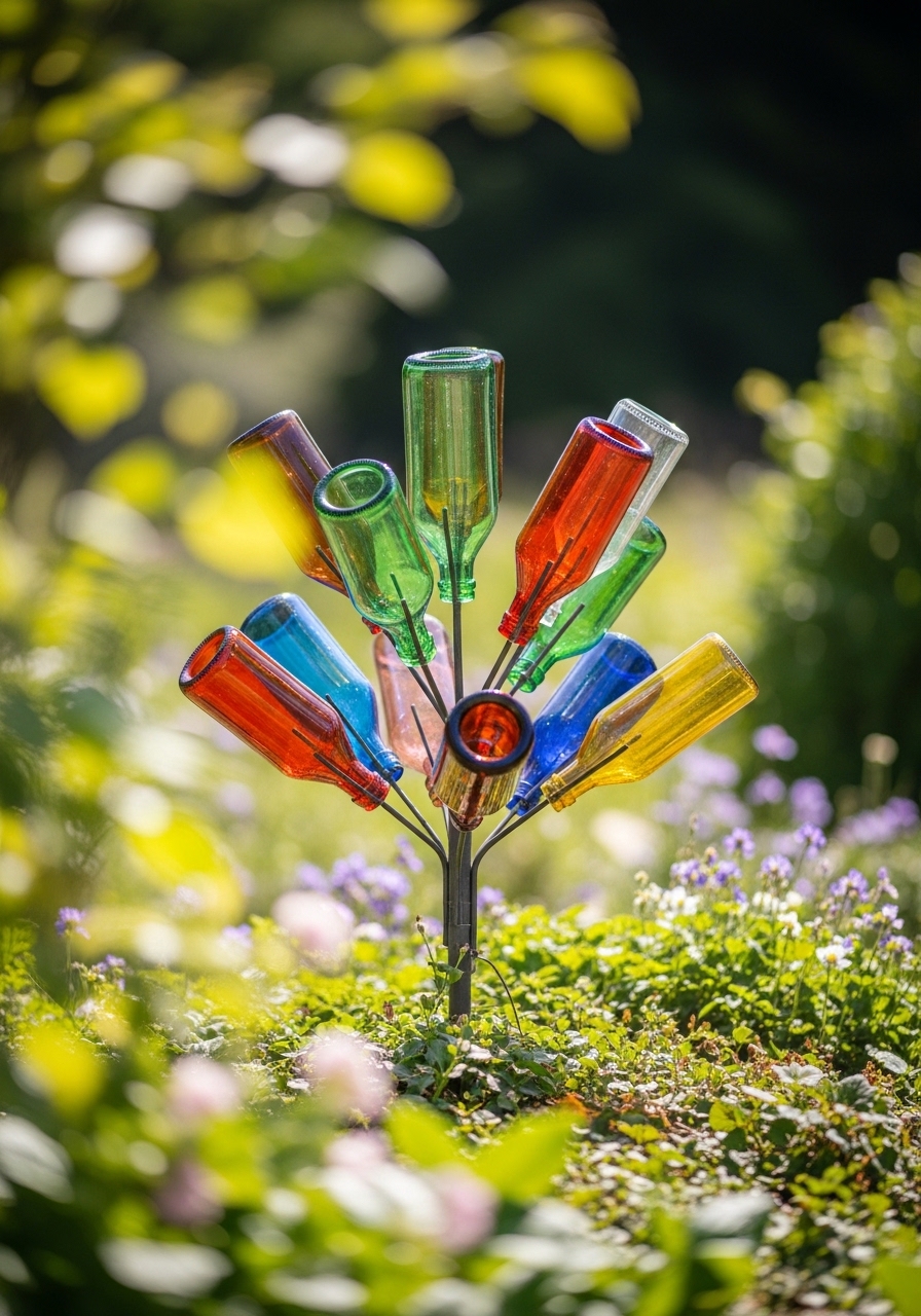 Bottle Tree Sculpture